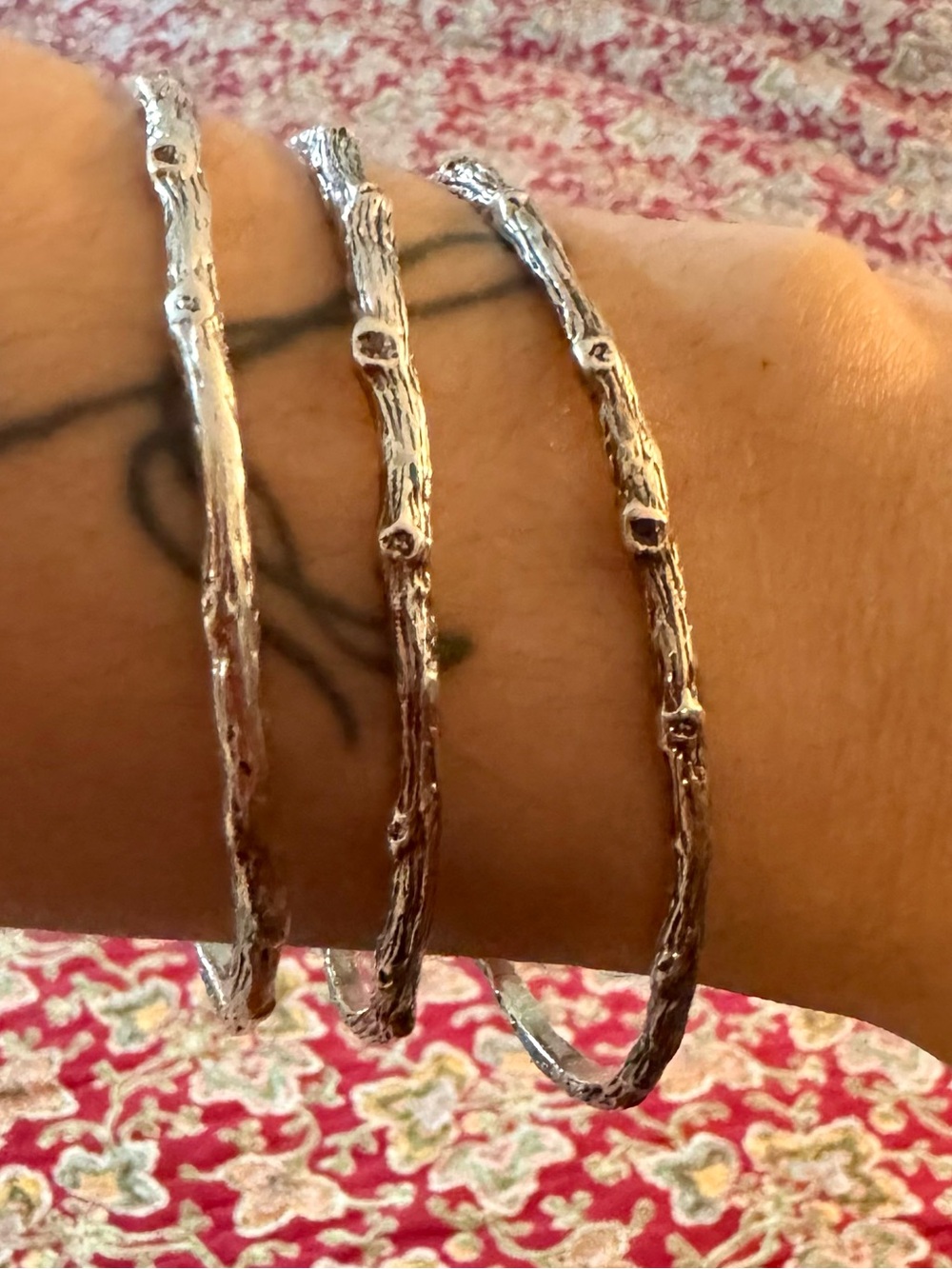 Mignon Faget ⚜️ Twine Stackable Bangle Bracelets